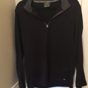 NordicTrack quarter zipped, long sleeved tee